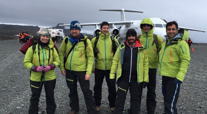 Polar2e with 7 teams in antarctica